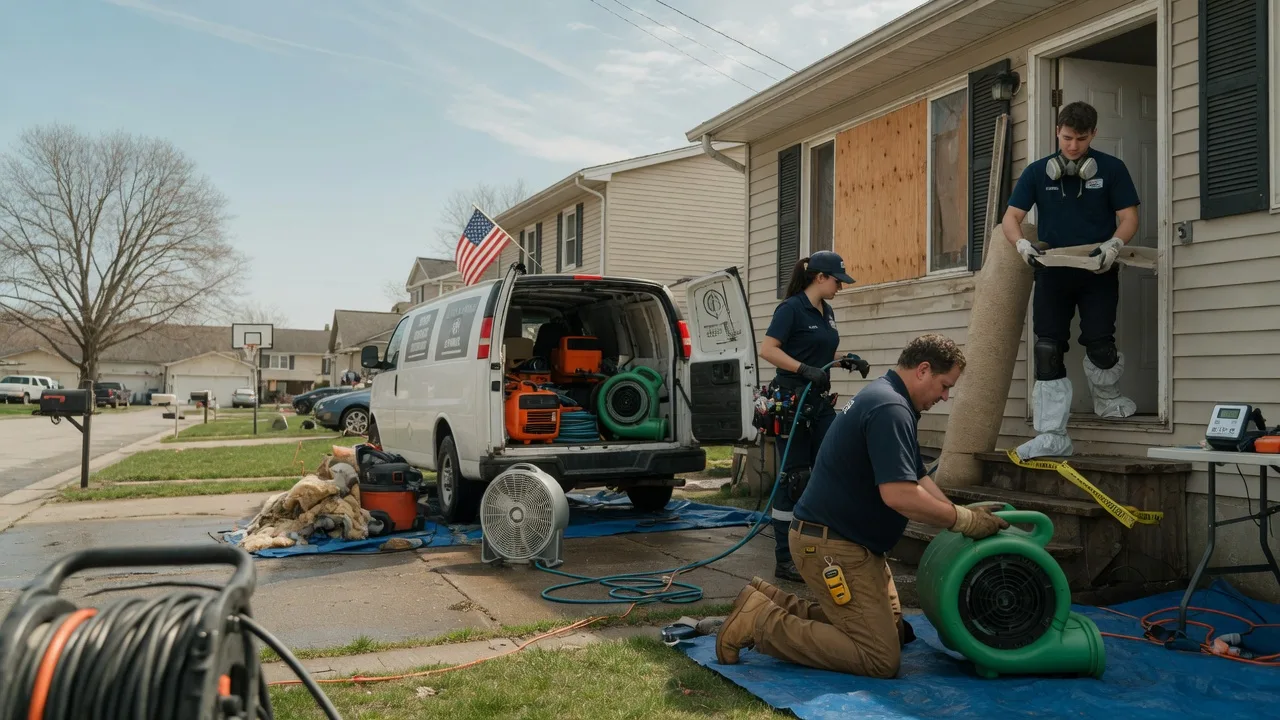 Water Damage Restoration in Jefferson, SD near me